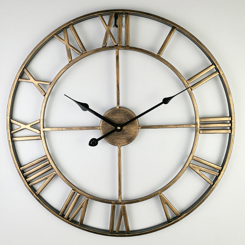 Horloge Iron Circle