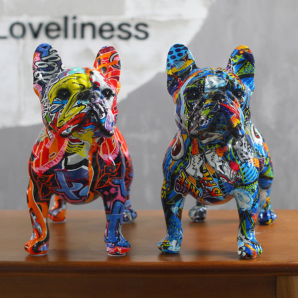 Sculpture Bouledogue TAG