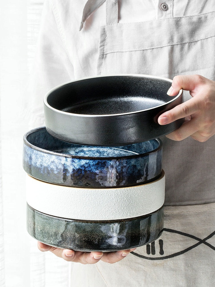 Bol porcelaine bleu profond