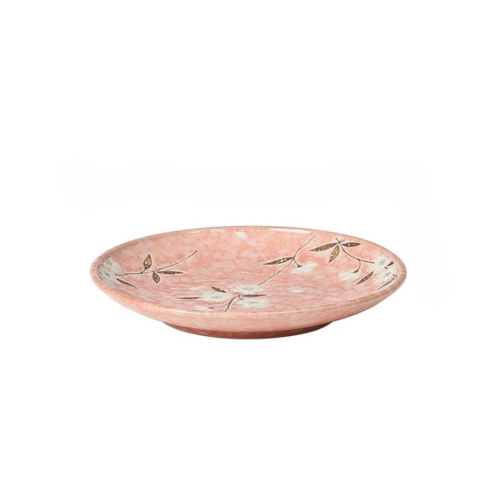 Assiettes japandie rose