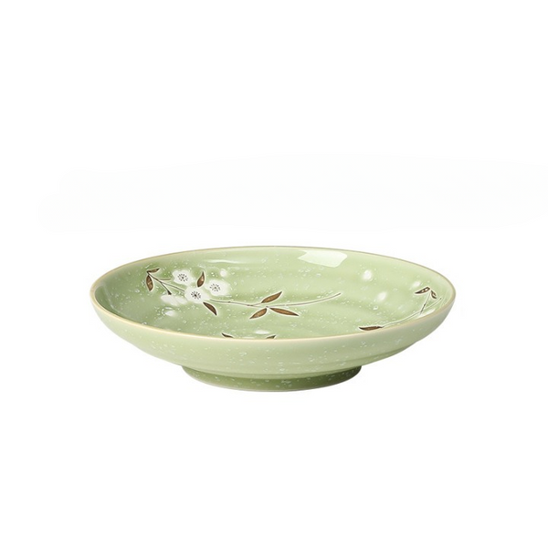 Assiettes japandie verte