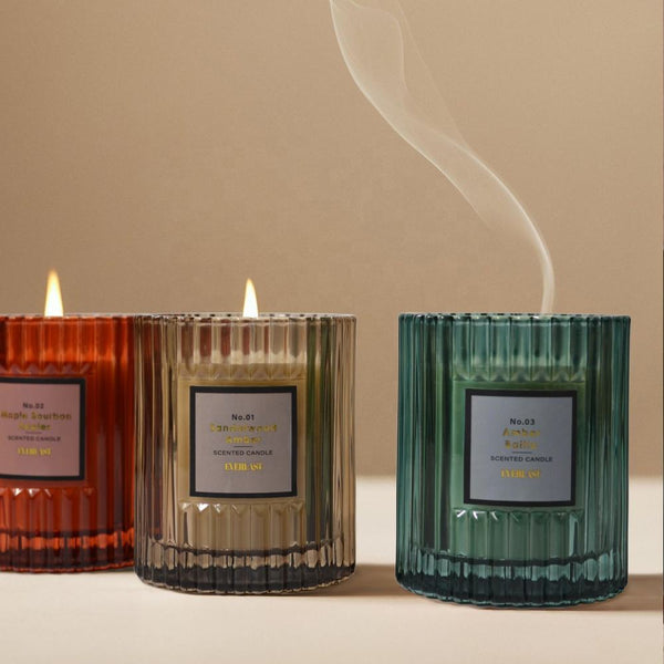 Bougies en verre