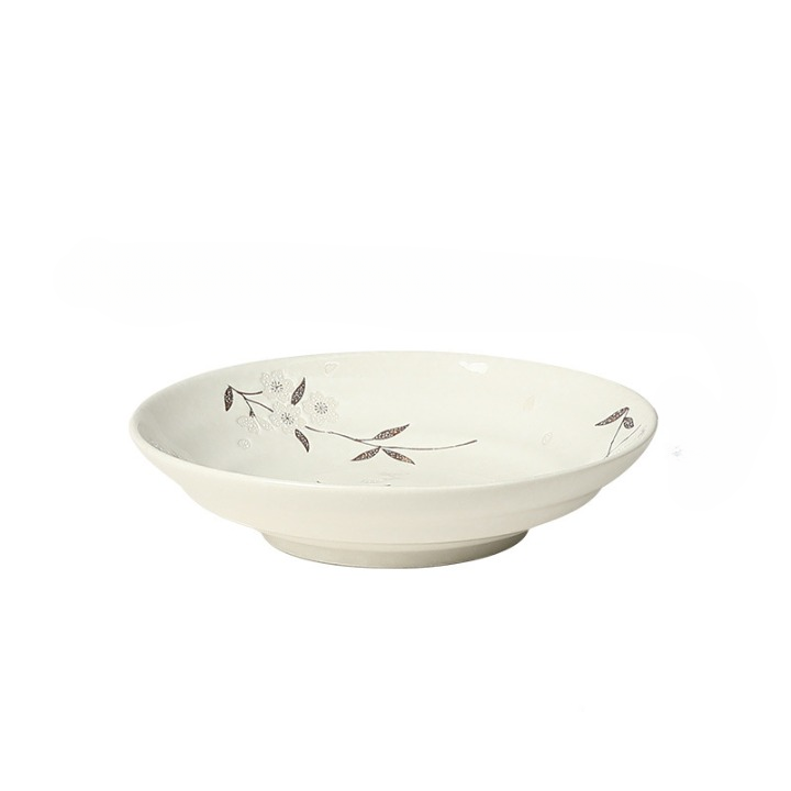 Assiettes japandie blanche