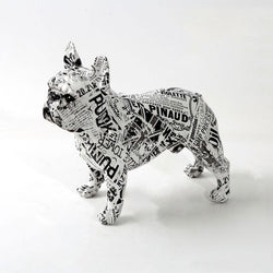 Sculpture Bouledogue Punk