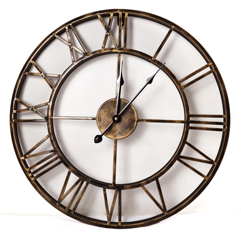 Horloge Iron Circle