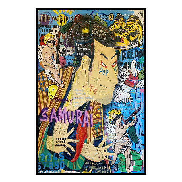 Tableau Samouraï des rues