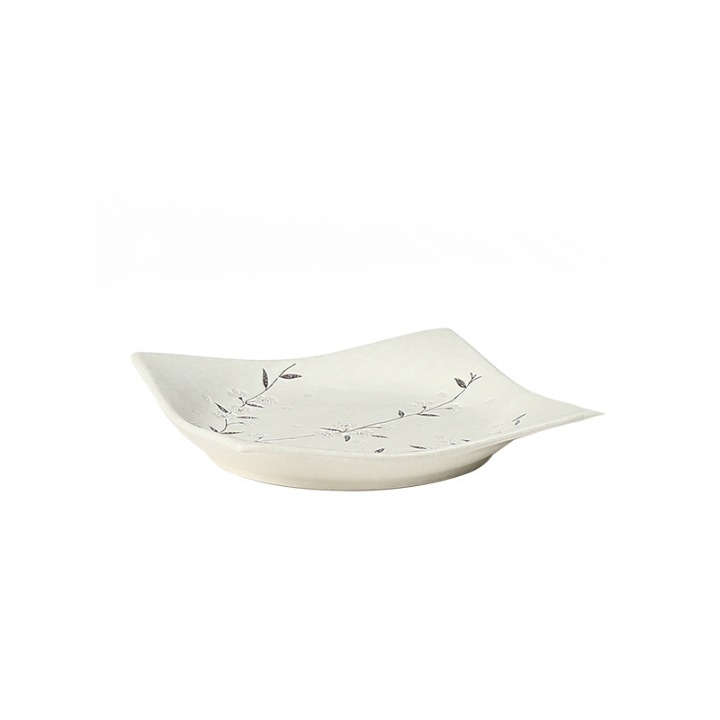 Assiettes japandie blanche