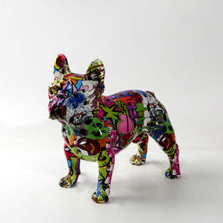 Sculpture Bouledogue Street