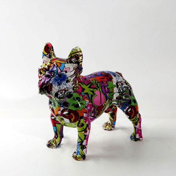 Sculpture Bouledogue Street