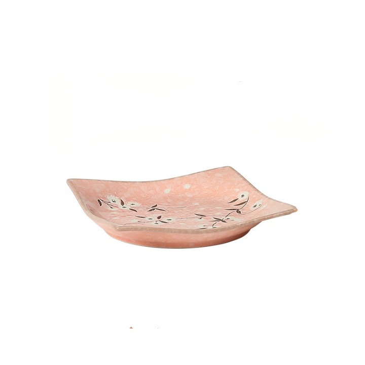Assiettes japandie rose
