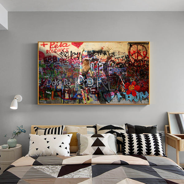 Tableau street art tag