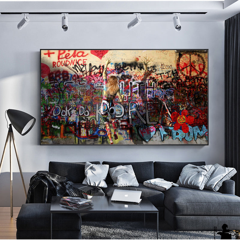 Tableau street art tag