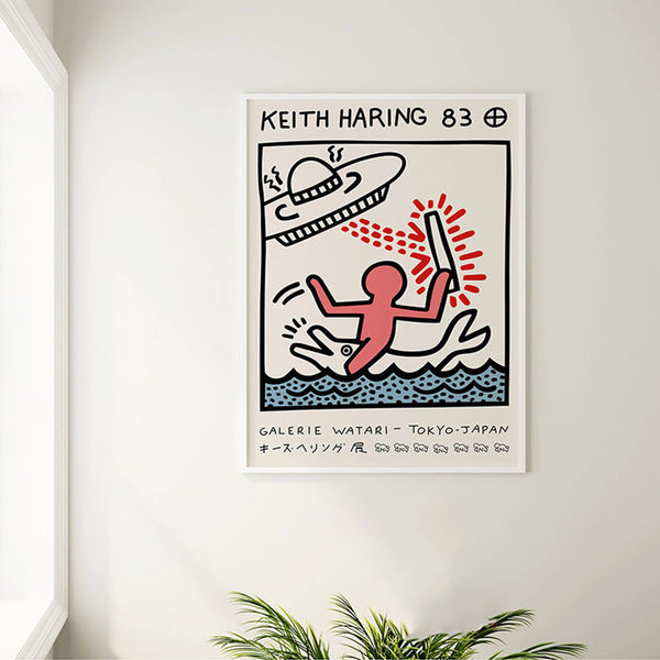 Tableau Keith Haring 83